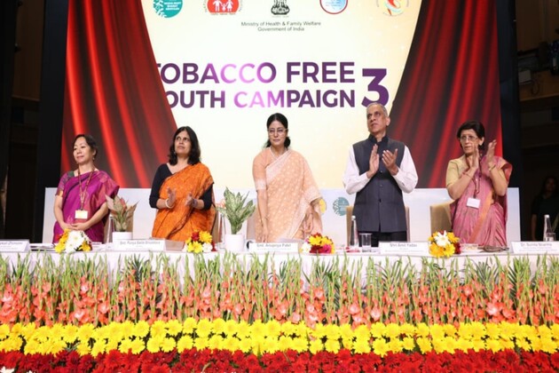 Union MoS Anupriya Patel launches Tobacco Free Youth Campaign 3.0