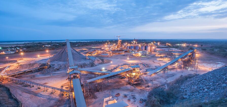 The Morila mine in Mali