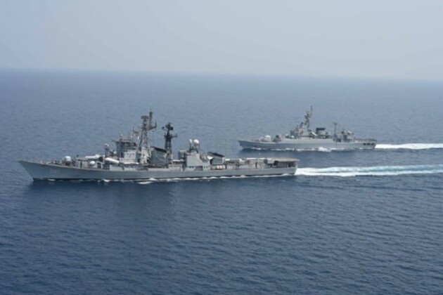 INS Ranvir participates in Exercise Bongosagar '25, Indian Navy-B'desh Navy Coordinated patrol