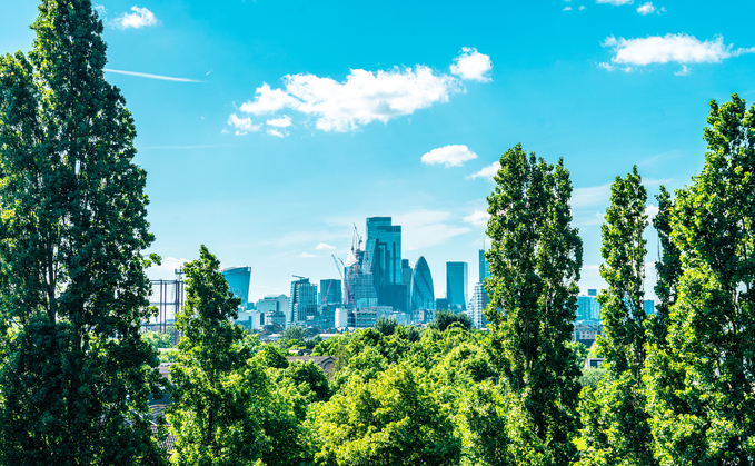 Image: The City of London, viewed from Stave Hill | Credit: iStock