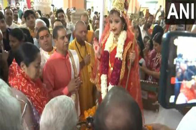 Delhi CM Rekha Gupta offers prayers at Chhatarpur temple, performs 'Kanya Pujan' on first day of Chaitra Navratri