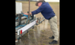  Sundew Professional Solutions’ ANTagonistPRO can be rapidly applied over large surface areas by farm equipment equipped with boom sprays.  Photo: Sundew Professional Solutions.