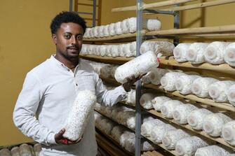 (Hello Africa) How an Ethiopian entrepreneur turns fungus into fortune?