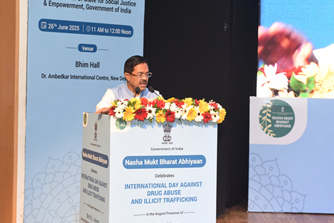 BL Verma attends 'Nasha Mukt Bharat Abhiyan' event on International Day against Drug Abuse in New Delhi