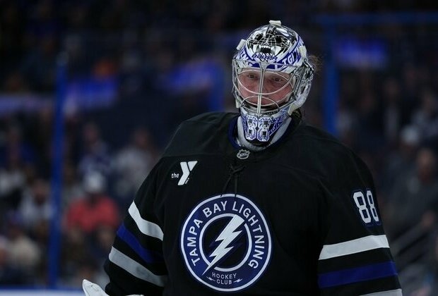 Andrei Vasilevskiy, Lightning look to stay hot vs. Kraken