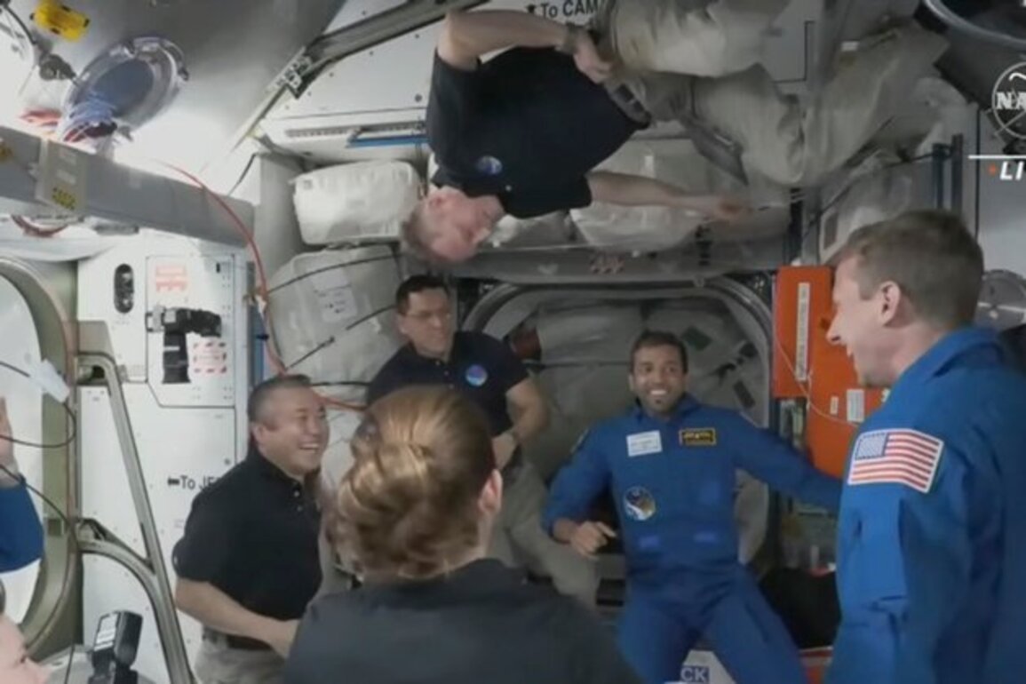 Four New Crew Members Arrive at International Space Station
