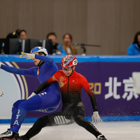(SP)CHINA-BEIJING-SHORT TRACK SPEED SKATING-WORLD CHAMPIONSHIPS-MEN'S 1000M (CN)