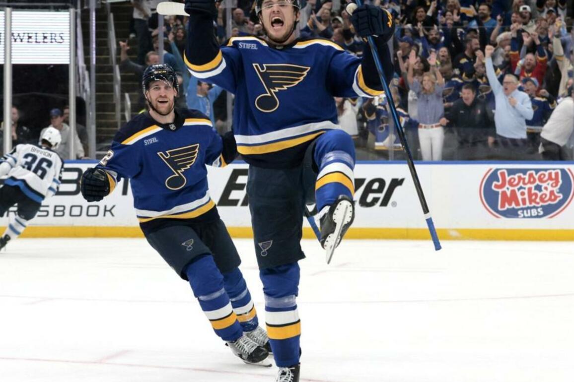 St. Louis Blues are overpowering in Game 6 win vs. Winnipeg.