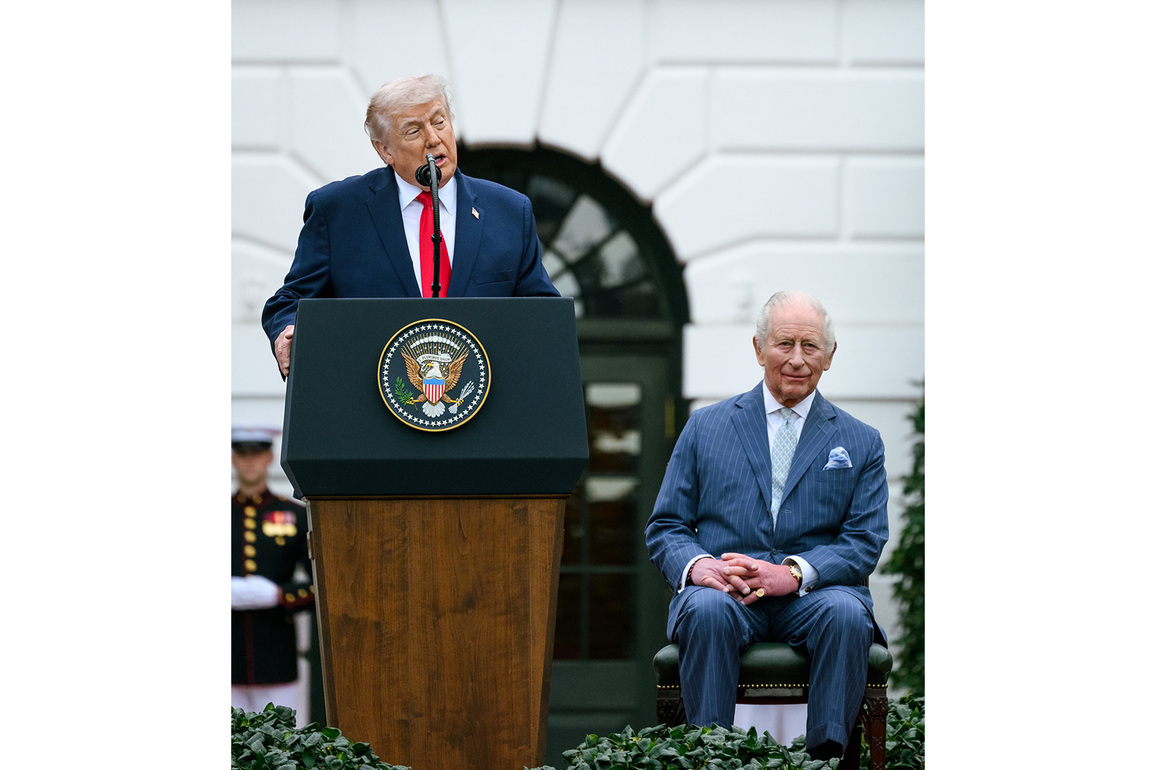 Trump recalls mom's 'crush' on King Charles