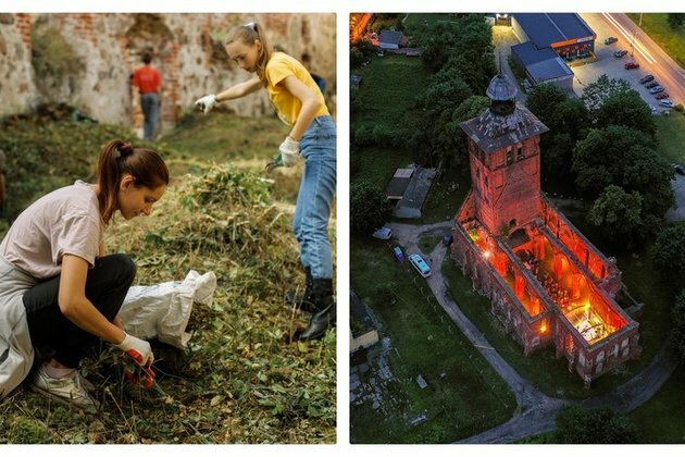 Why are Russians saving Teutonic castle ruins