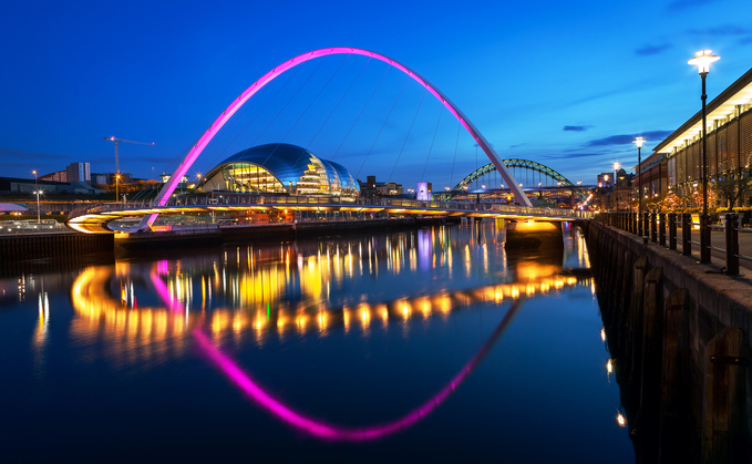 Millennium Bridge Newcastle: The Border to Coast pool manages assets for partner funds including the Tyne and Wear Pension Fund