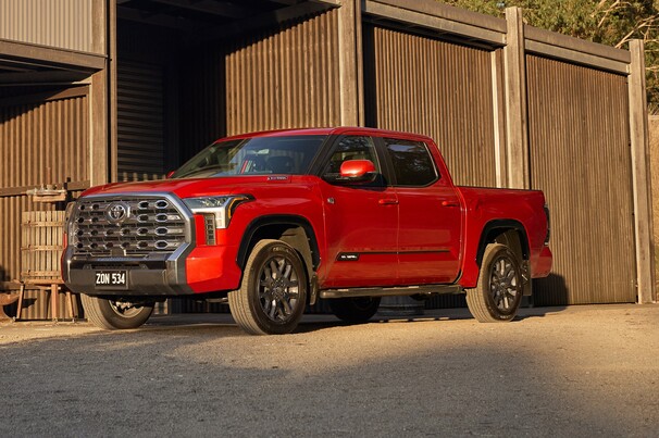 Toyota has added the Platinum model Tundra to its ute lineup.