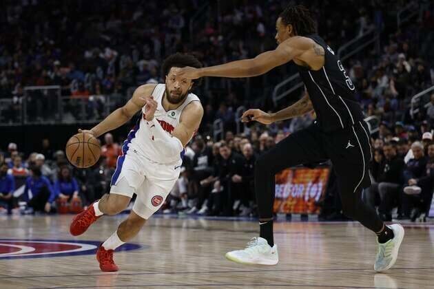 Pistons eager to get past 'bump in the road,' visit Nets