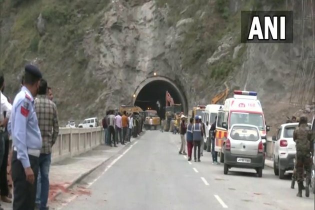 Part of under-construction tunnel collapses on Jammu-Srinagar highway in Ramban, 8 trapped