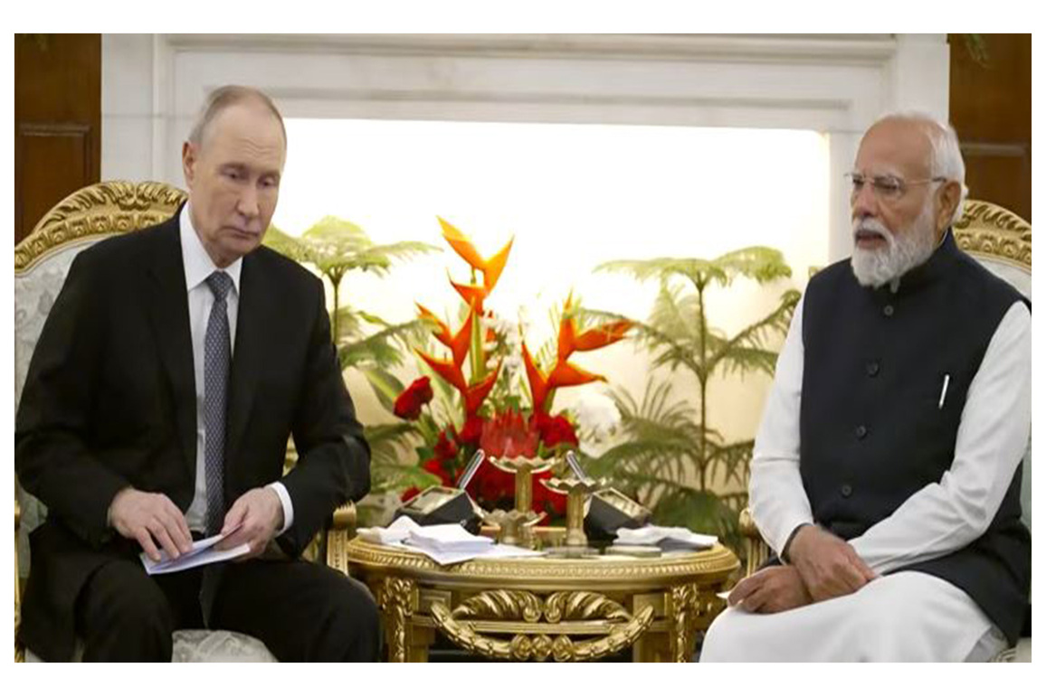 "Should work together and pave way for peace": PM Modi in bilateral talks with Putin