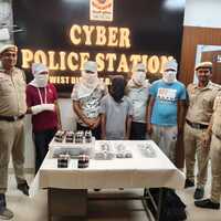 Delhi: West district cyber team busts 40 crore fraud network, 35 accused arrested