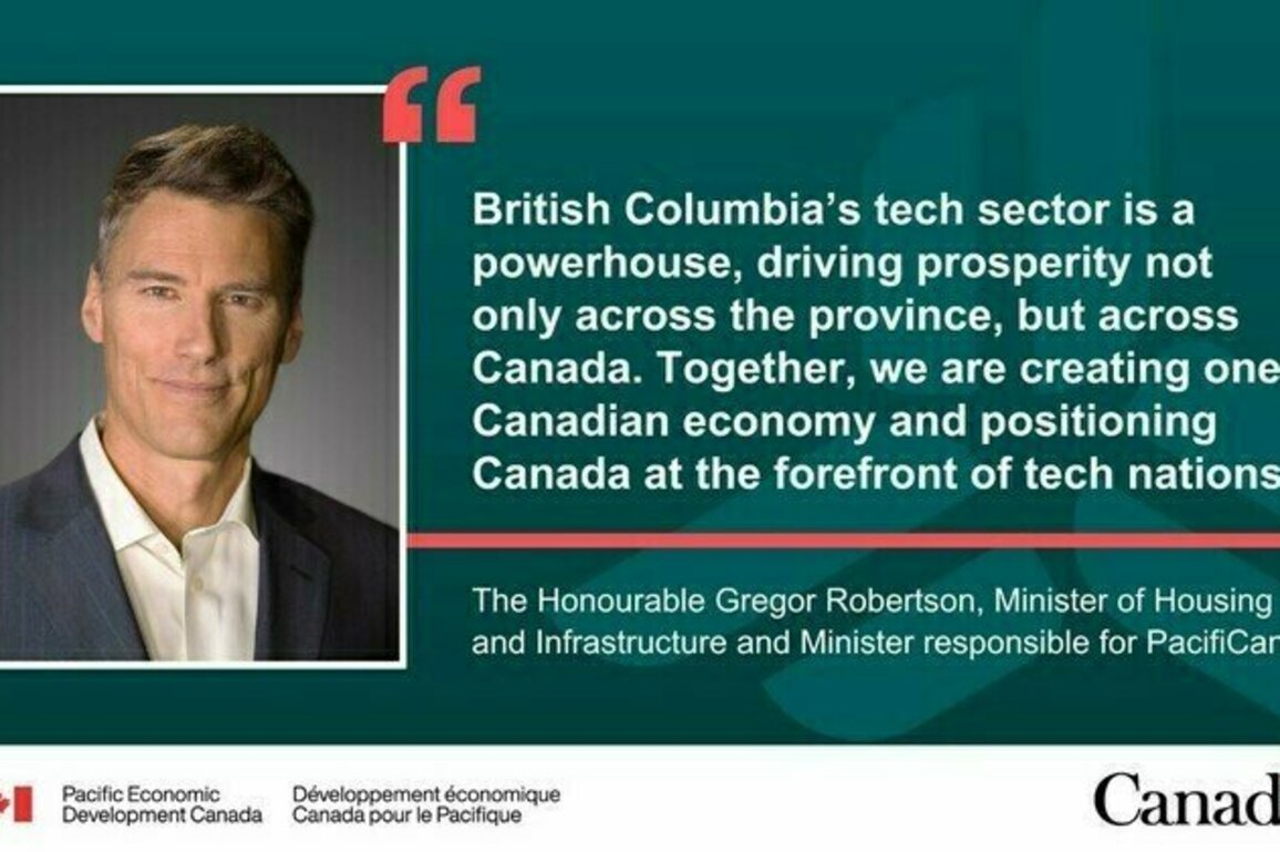 Government of Canada invests in B.C. tech sector as Canada welcomes the world to Vancouver