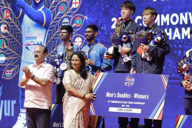 Commonwealth Table Tennis Championships: Delhi CM Rekha Gupta honours winning players at closing ceremony