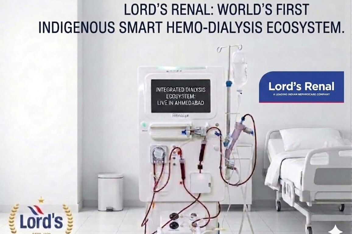 Lord's Mark Industries Ltd. Launches the World's First AI-Powered Integrated Dialysis Ecosystem in India