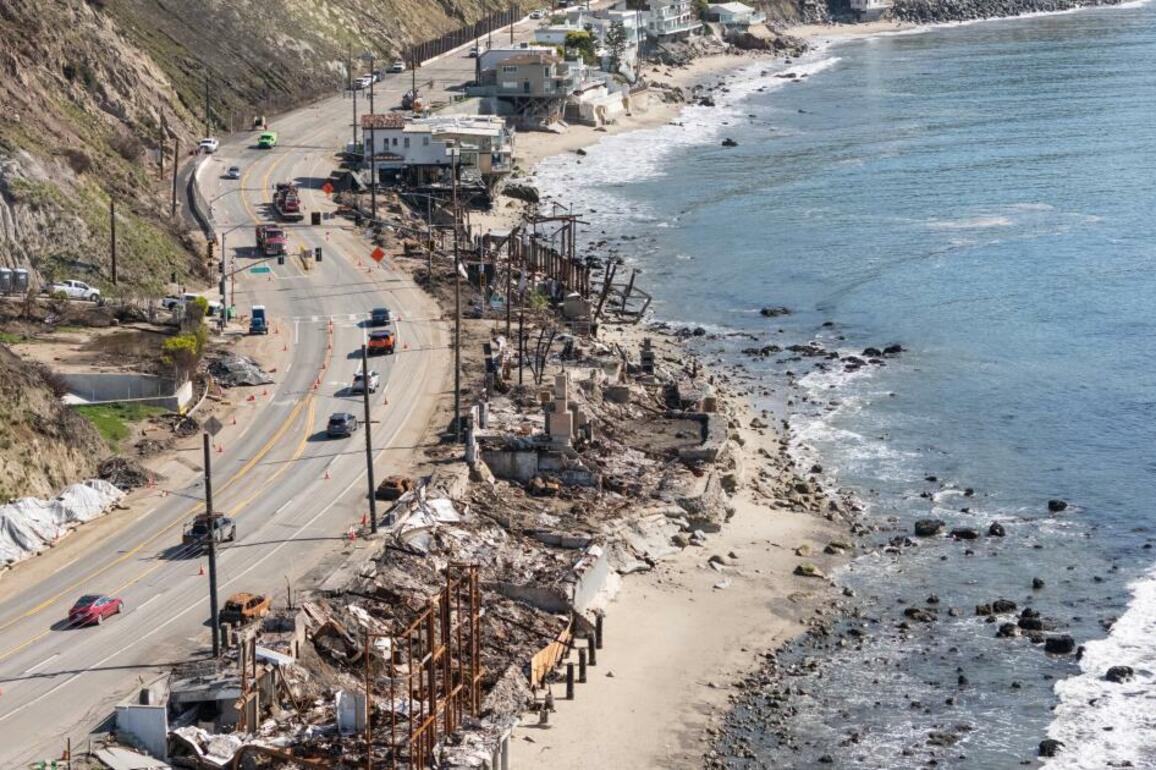 PCH in Palisades burn area could reopen in time for summer