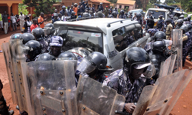 Police probes Bobi Wine's Easter Monday arrest Police probes Bobi Wine's Easter Monday arrest