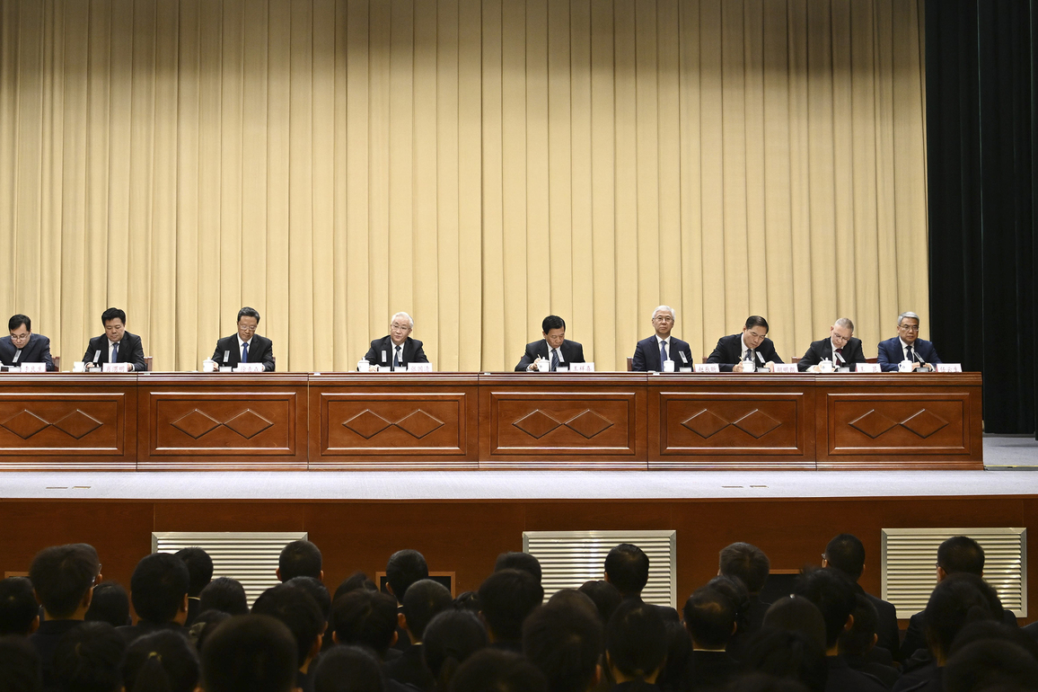CHINA-HEBEI-LANGFANG-ZHANG GUOQING-UNIVERSITY OF EMERGENCY MANAGEMENT-INAUGURATION (CN)