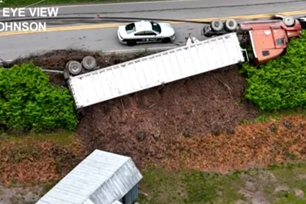 Western NC residents concerned after multiple trucks crash on same road within a month