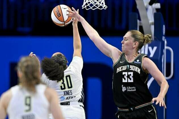 Sabrina Ionescu, Liberty down Wings for third win in row