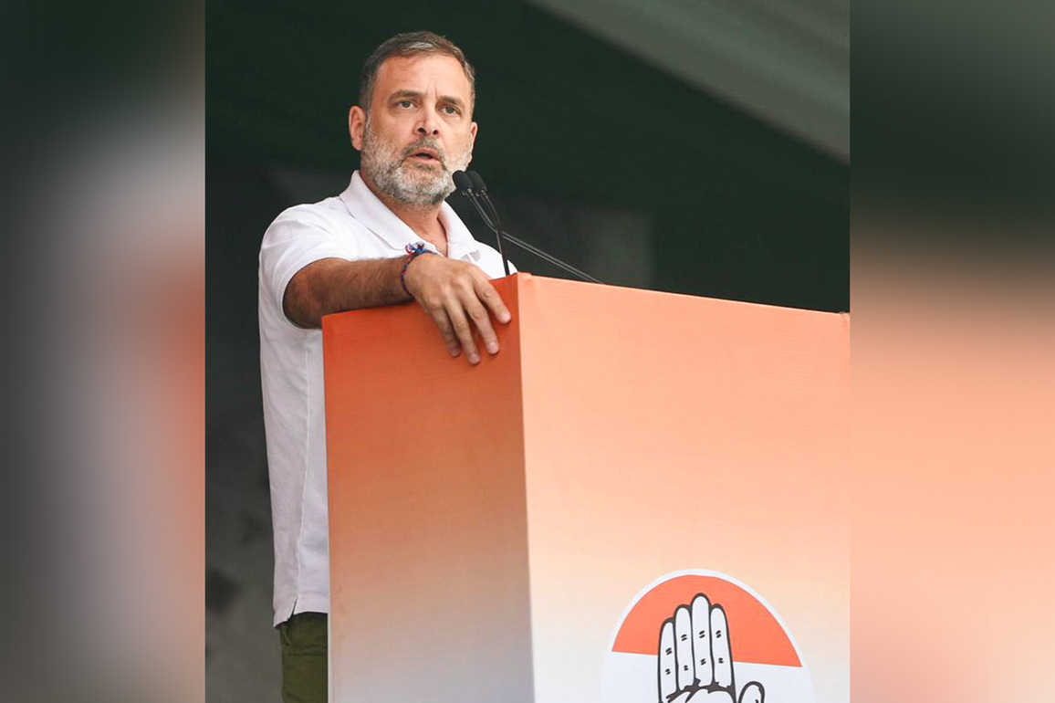 "Fight against feudal mindset": Rahul Gandhi accuses BJP of empowering monopolies, burdening small traders