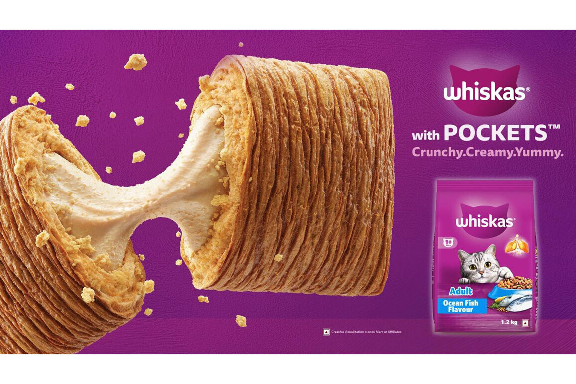 WHISKAS Celebrates Sensorial Delight in Cat Food with WHISKAS with POCKETS Campaign