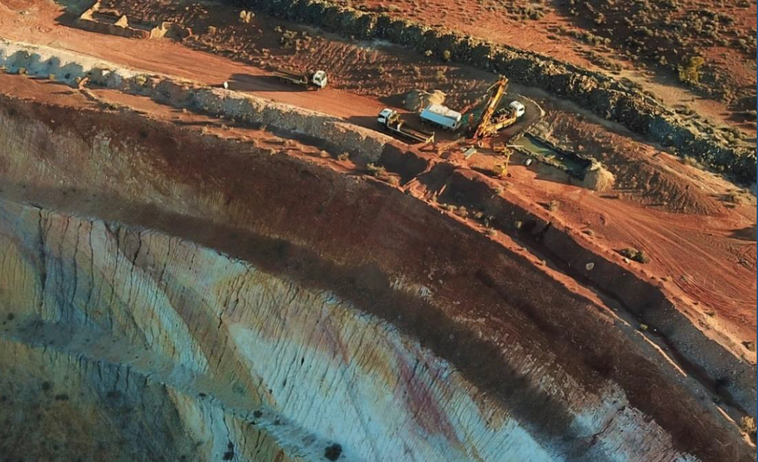  Previous drilling near the old Yunndaga pit