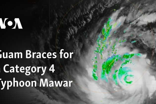 Guam Braces for a Category 4 Typhoon Mawar