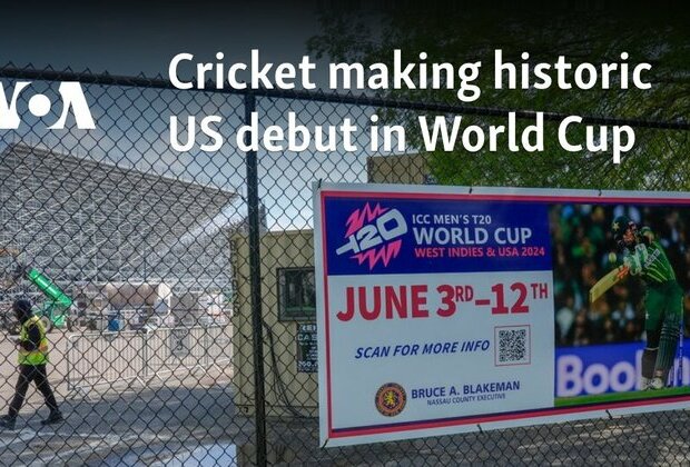 Cricket making historic US debut in World Cup