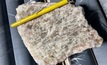  A spodumene sample from Benton Resources and Sokoman Minerals’ Golden Hope JV in Canada grading 1.82% Li2O