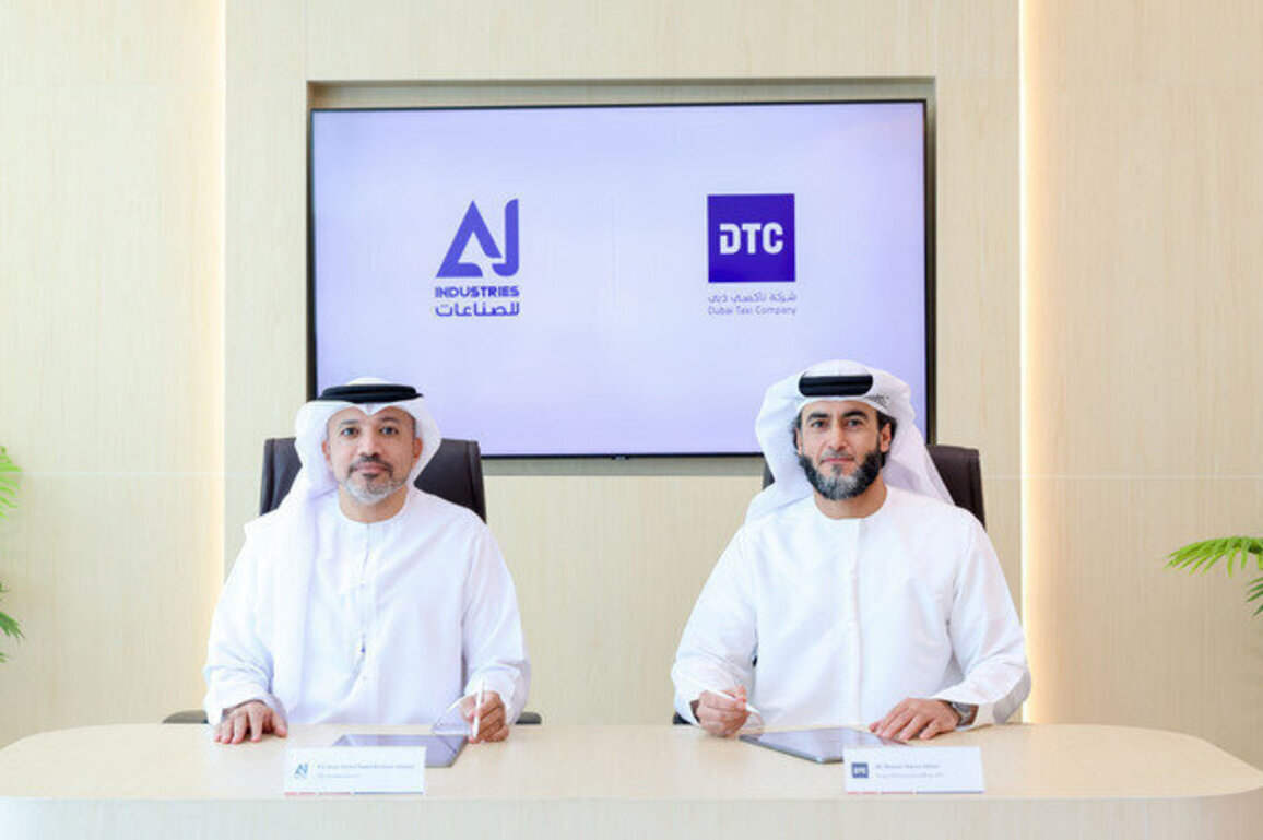 Dubai Taxi Company expands mobility services in Ajman in partnership with AJ Industries