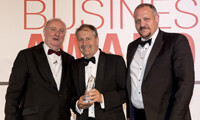 Henry Carver awarded the Express & Star Business Person of the Year