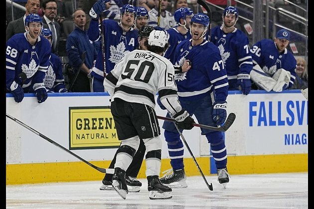 Leafs F Pierre Engvall faces hearing for slashing