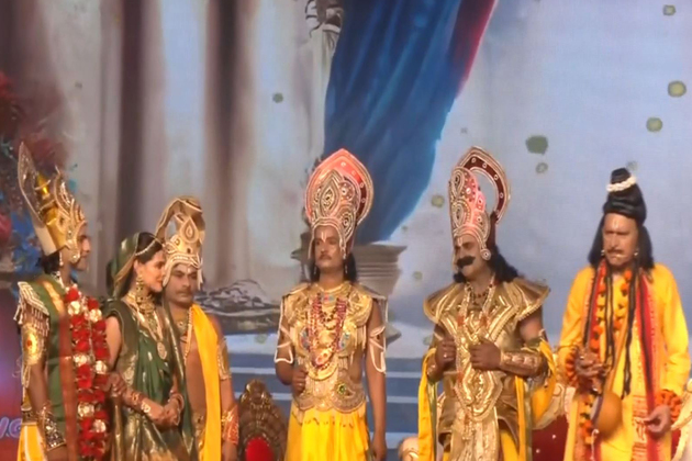 Ayodhya's Ramleela begins with grandeur, actors portray divine roles