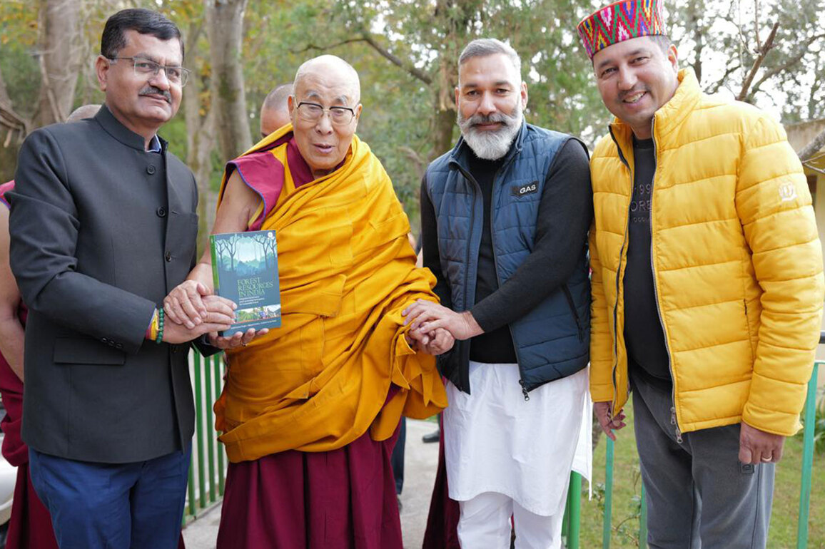 Dalai Lama launches 'Forest Resources in India' focused on climate, conservation and community