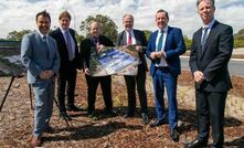 Frank Marra (left), Robert Pett, Andrew Spinks, Bill Johnston, Mark McGowan and Howard Rae at the Rockingham site.   