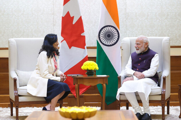PM Modi meets Canadian FM Anand, stresses enhanced cooperation in trade, energy, technology