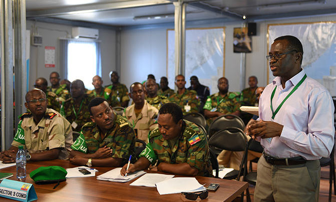 AMISOM deputy head roots for transition plan AMISOM deputy head roots for transition plan