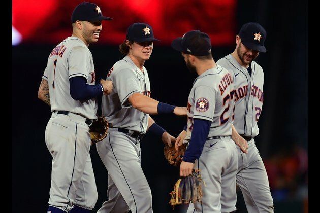 Astros close in on playoff spot as they face Angels