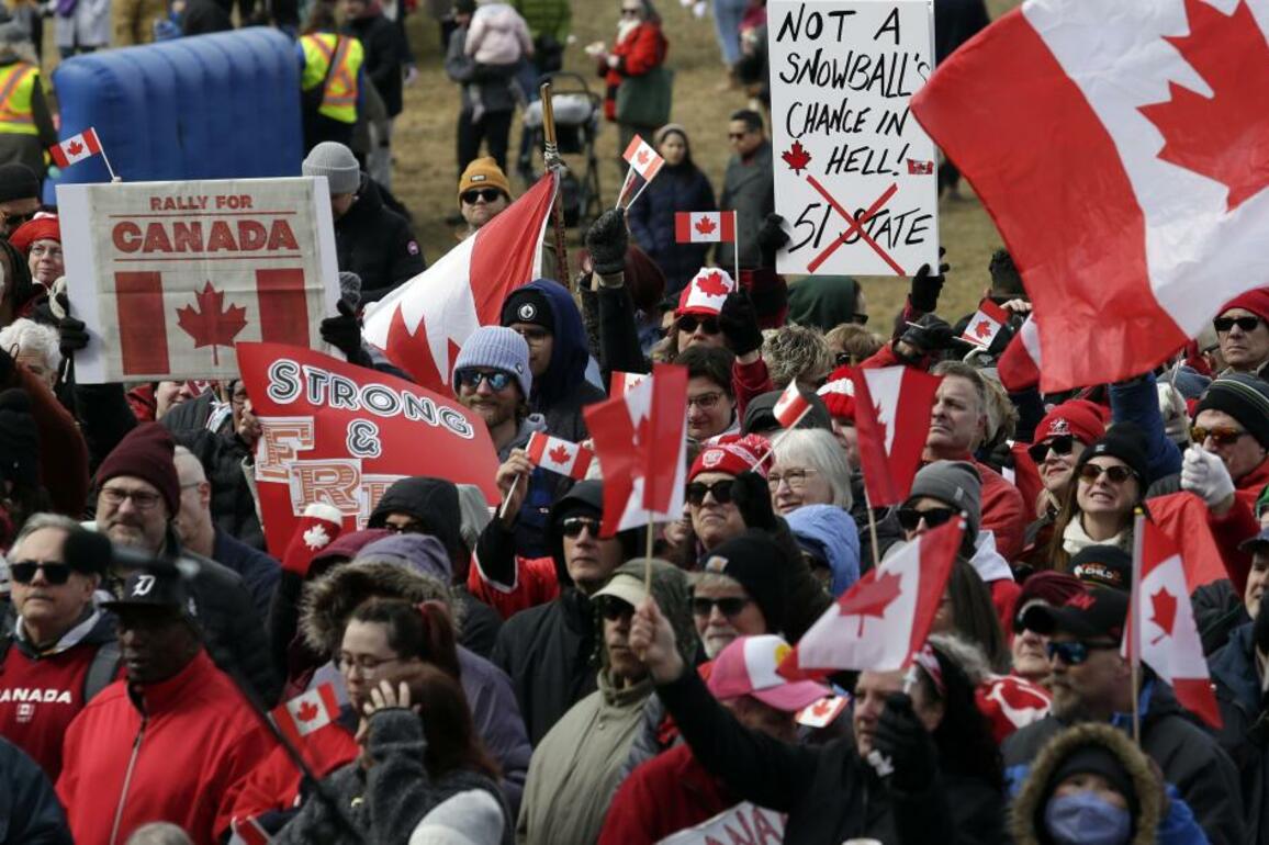 Trump threats transform Canadians into flag-waving, U.S.-booing patriots