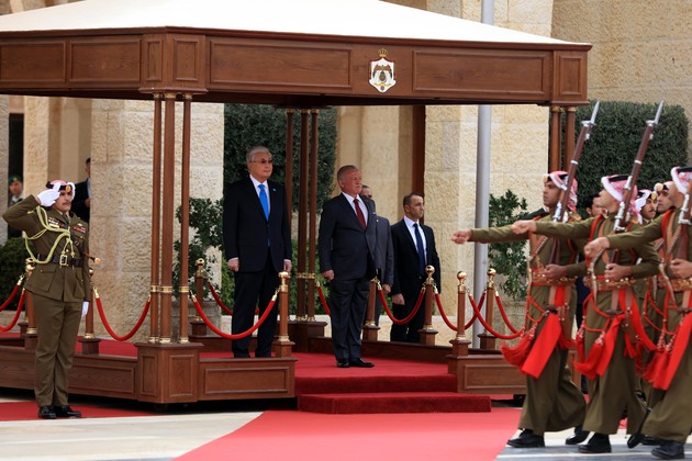 JORDAN-AMMAN-KAZAKHSTAN-PRESIDENT-VISIT