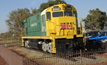 Hamersley Iron train at 7-Mile in Karratha, WA. Photo by Karma Barndon