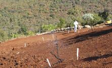 An asbestos mine rehabilitation project in South Africa