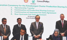 PETRONAS has marked a milestone in the strategic development of the Kebabangan Cluster Production Sharing Contract (KBBC PSC) with the official transfer of operatorship to ConocoPhillips,