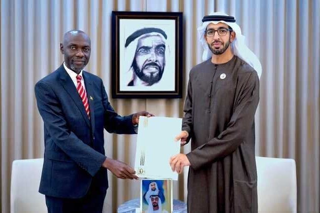 UAE President receives written message from President of Uganda