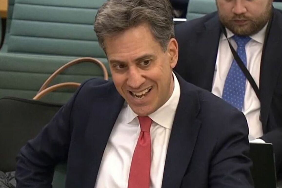 Ed Miliband has either lost the plot entirely or he's a Reform UK plan
